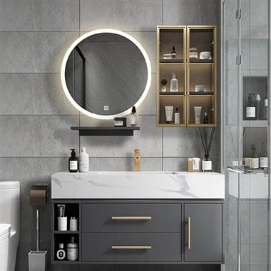 लक्जरी फ्लोटिंग बाथरूम वैनिटी