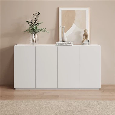 आधुनिक सिंटेड स्टोन साइडबोर्ड