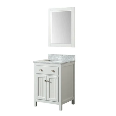 लकड़ी का अमेरिकी बाथरूम वैनिटी